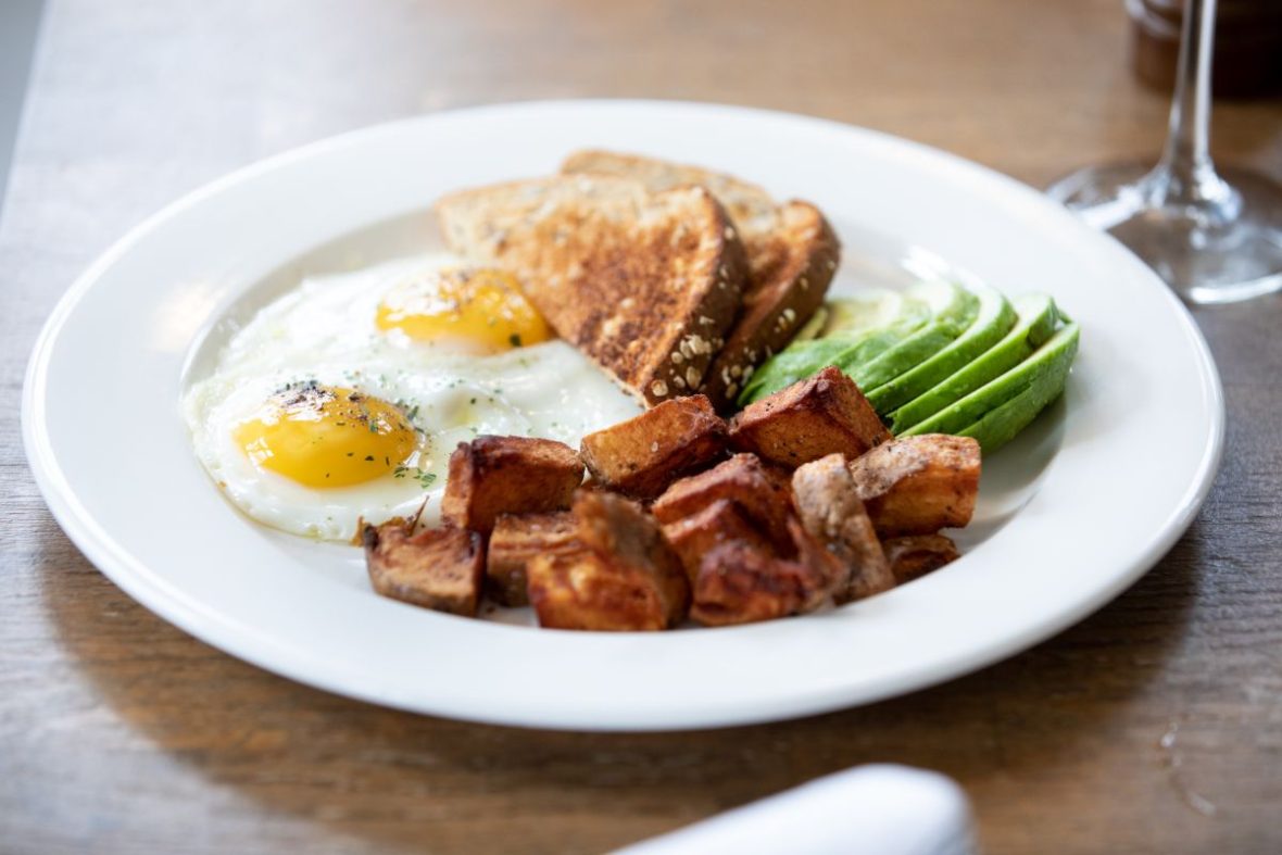 eggs and toast