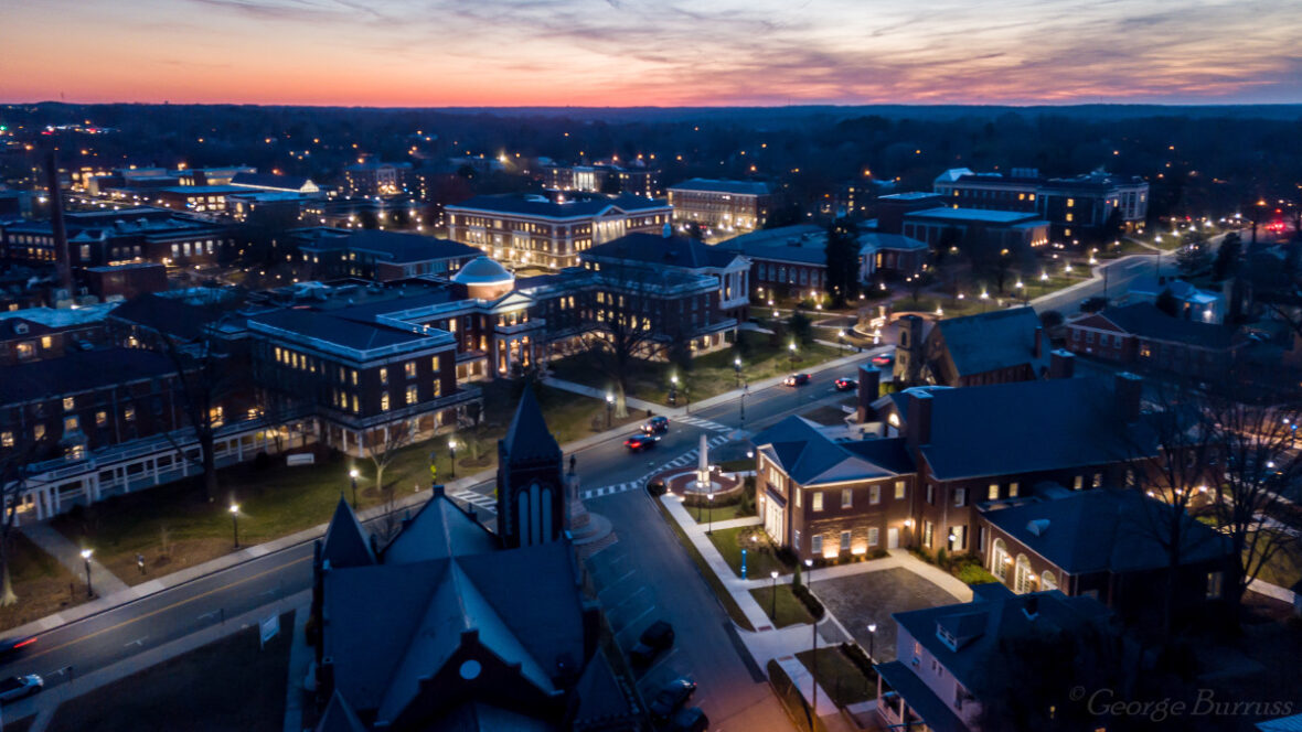 Longwood at night