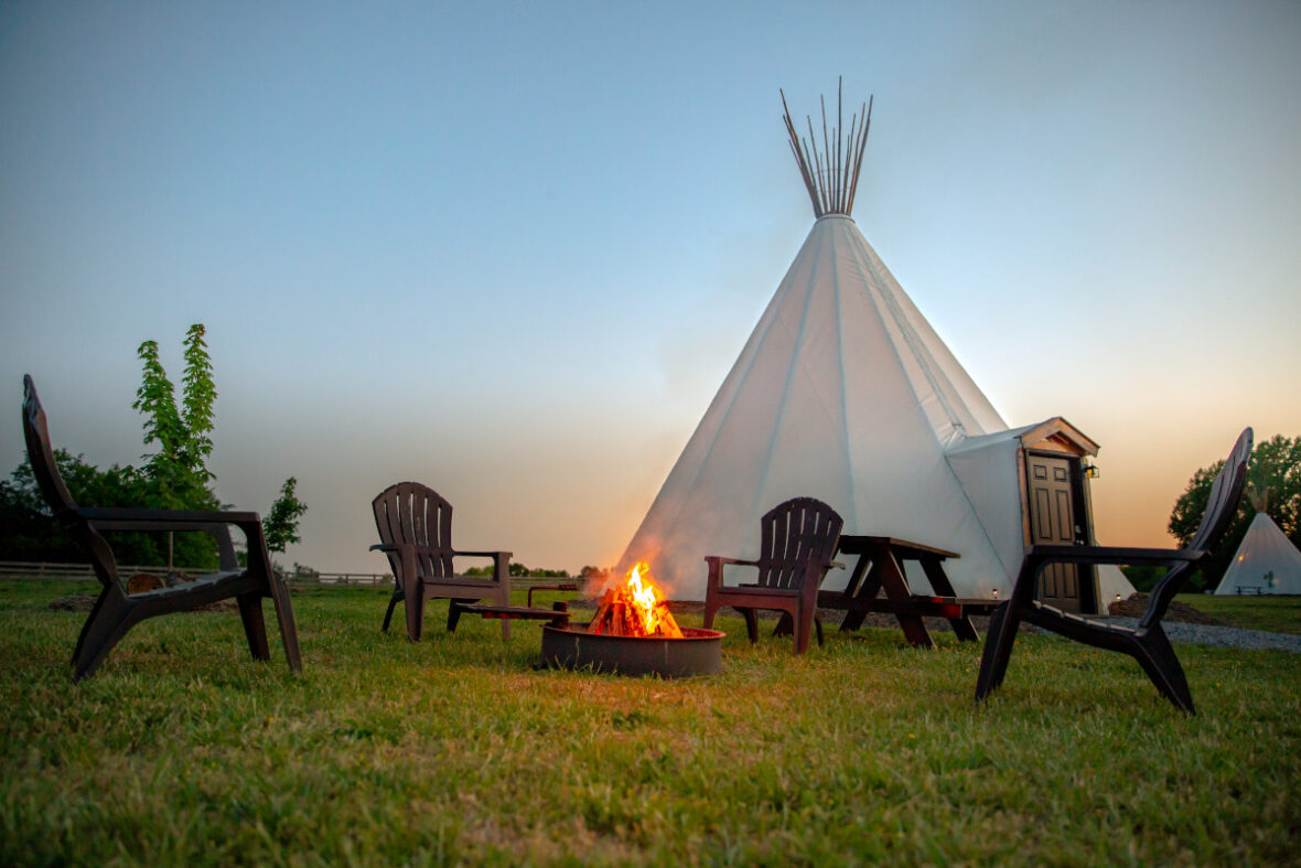 Glamping Teepee