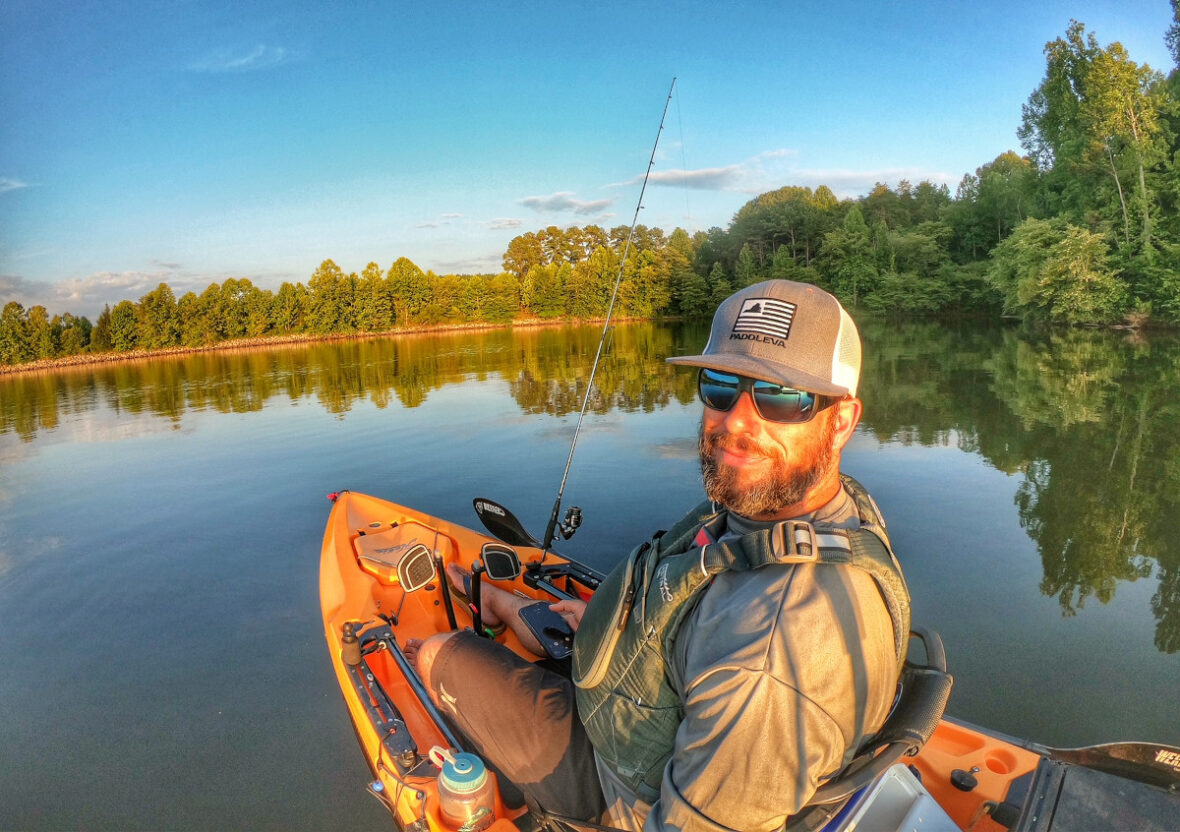 Fishing at Sandy River Reservoir