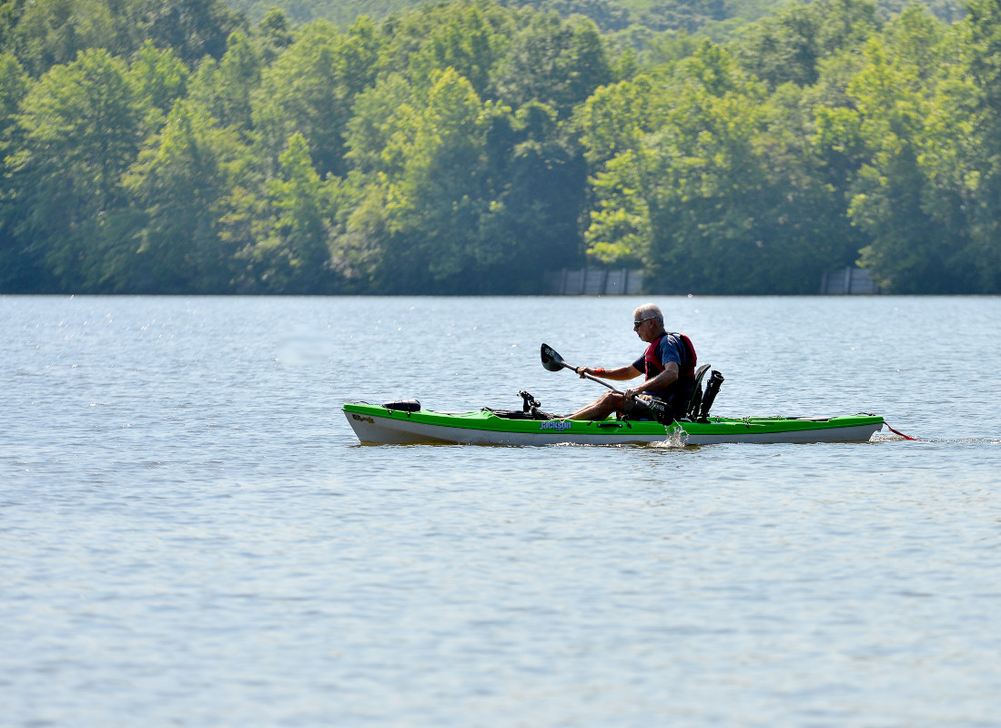 Fishing at Wilck’s Lake