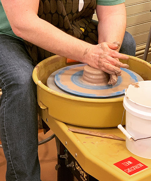 Pottery Wheel and Ceramics Classes + Open Studio