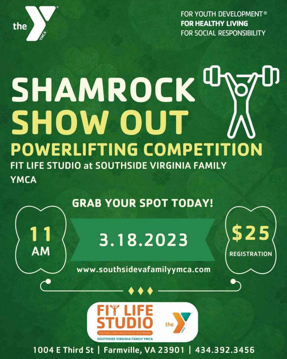 Shamrock Show Out Powerlifting Competition Visit Farmville