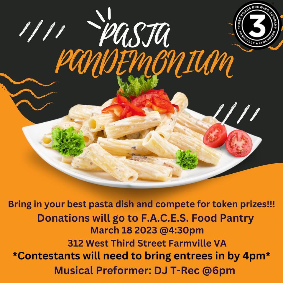 Pasta Pandemonium Food Competition Visit Farmville