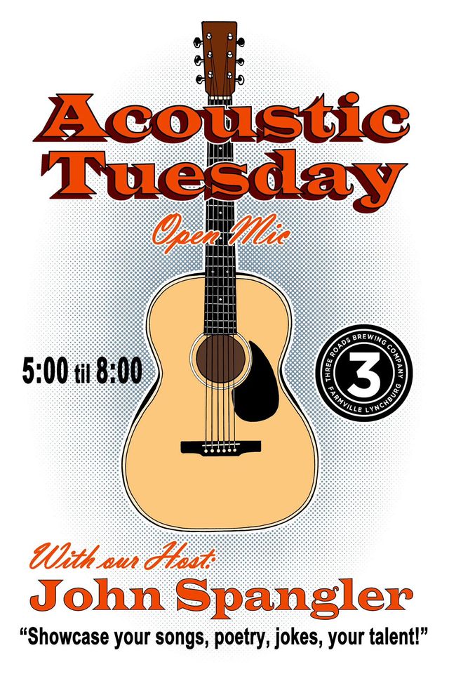 Acoustic Tuesday Open Mic w/John Spangler