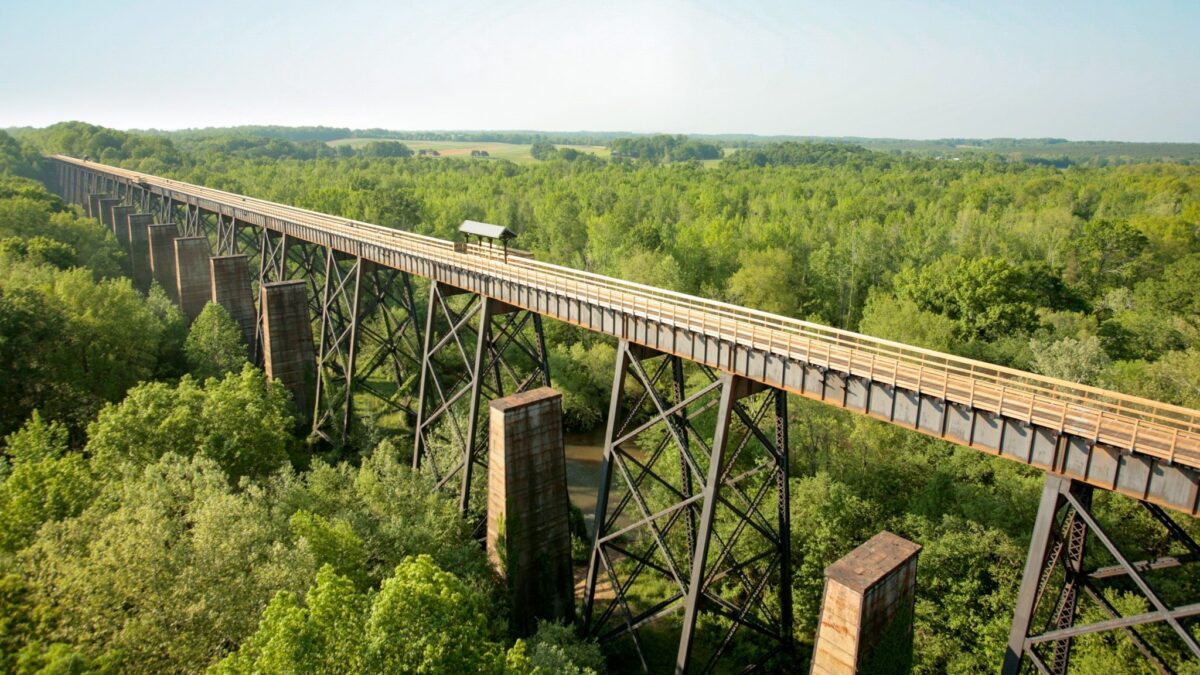 High Bridge at High Bridge Trail State Park