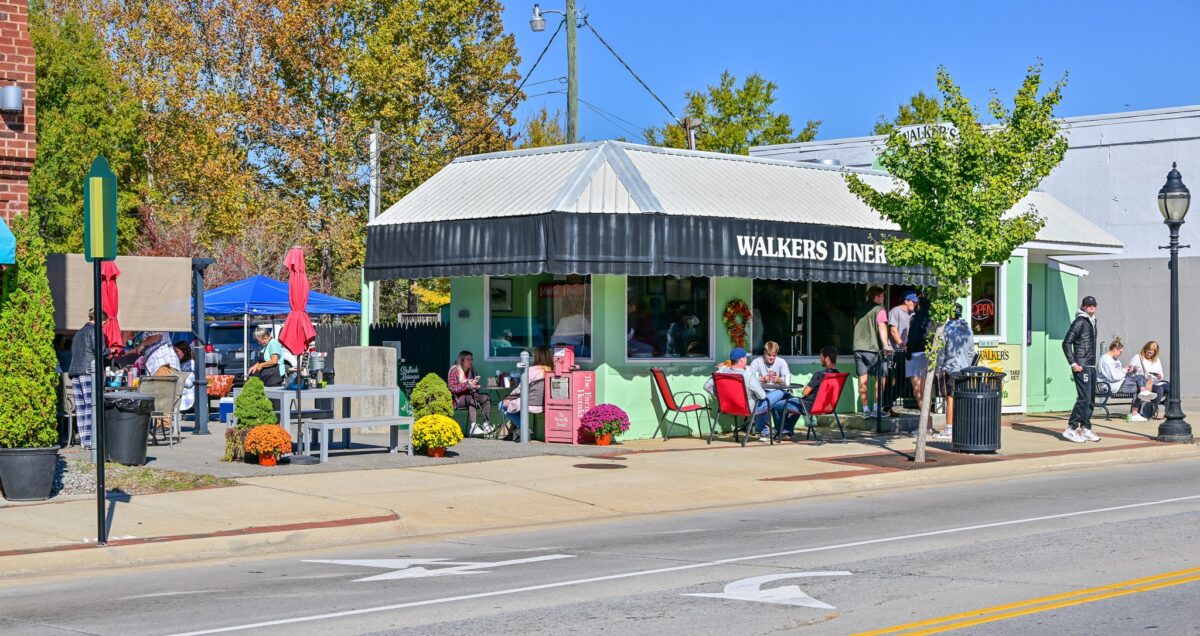 Walker's Diner in Downtown Farmville